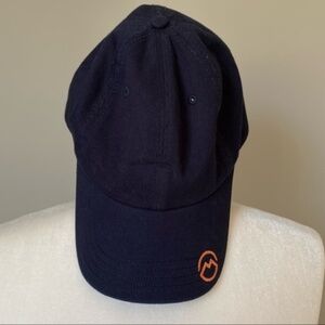 MAGELLAN outdoors blue navy embroidered logo woman’s hat cap velcro